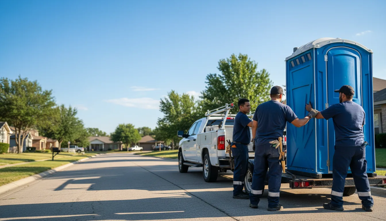 Portable Toilet Rental in Portland, OH near me